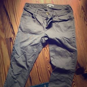 Banana Republic slim fit khaki green pants